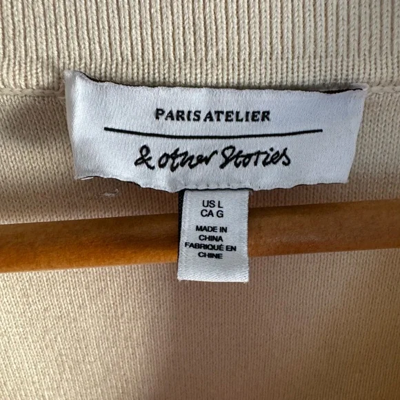 & Other Stories striped sweater | Size Large - Picture 4 of 9